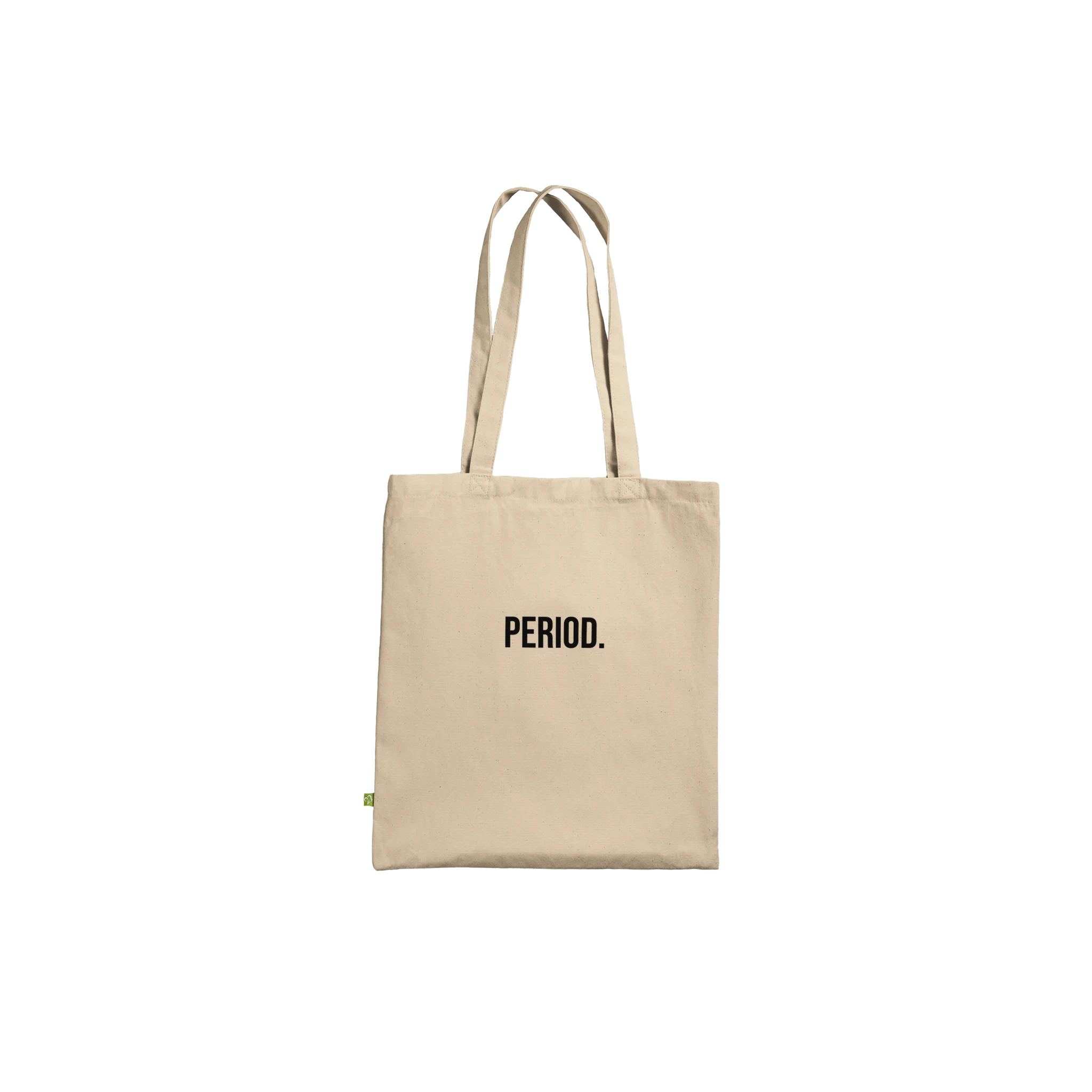 Reinforced cotton tote bag with the phrase 'Understated, Not Unnoticed'